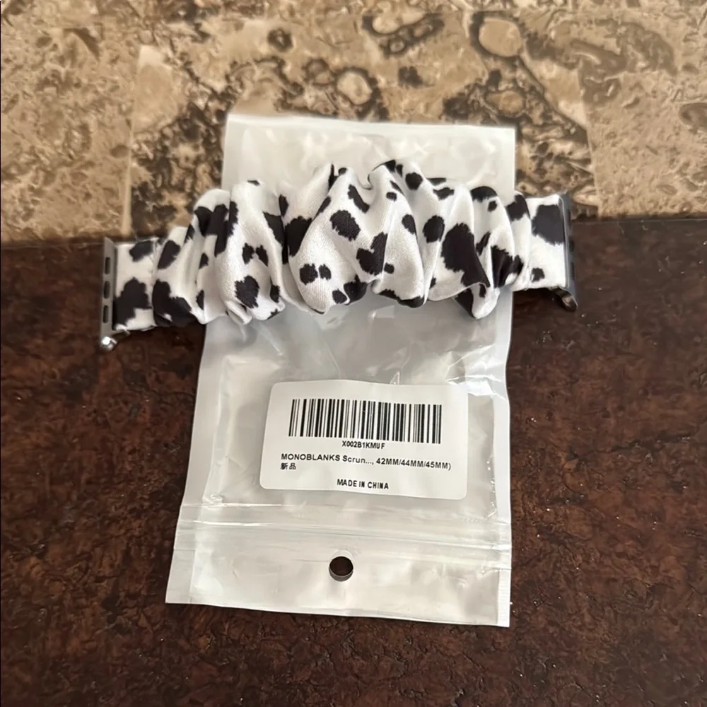 COW PRINT APPLE WATCH BAND